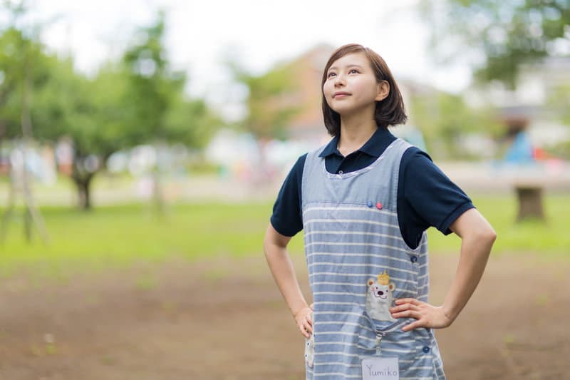 いきいきと働く介護スタッフ